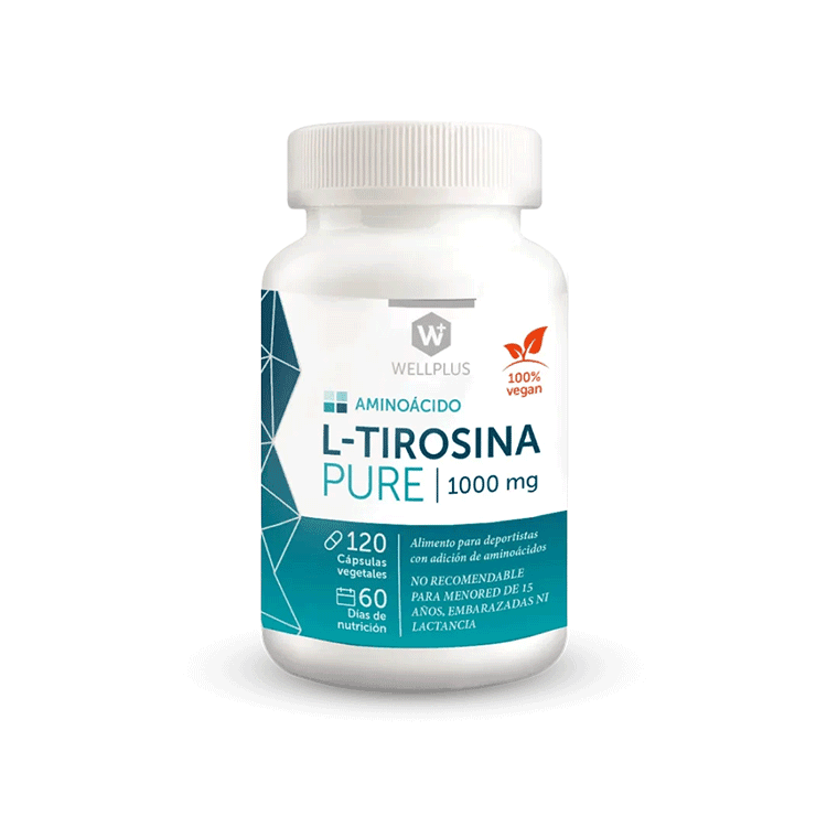 L-Tirosina Pure 120 cápsulas