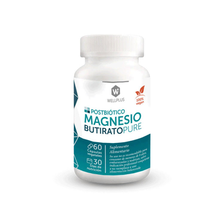 Magnesio Butirato Pure 60 cápsulas