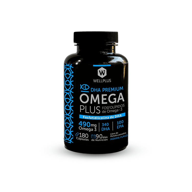 Omega Plus 490mg 180 cápsulas