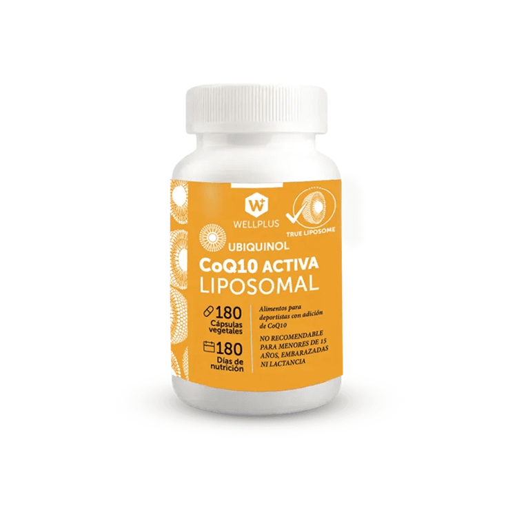 Thumbnail para Ubiquinol Liposomal (CoQ10 Activa) 180 cápsulas