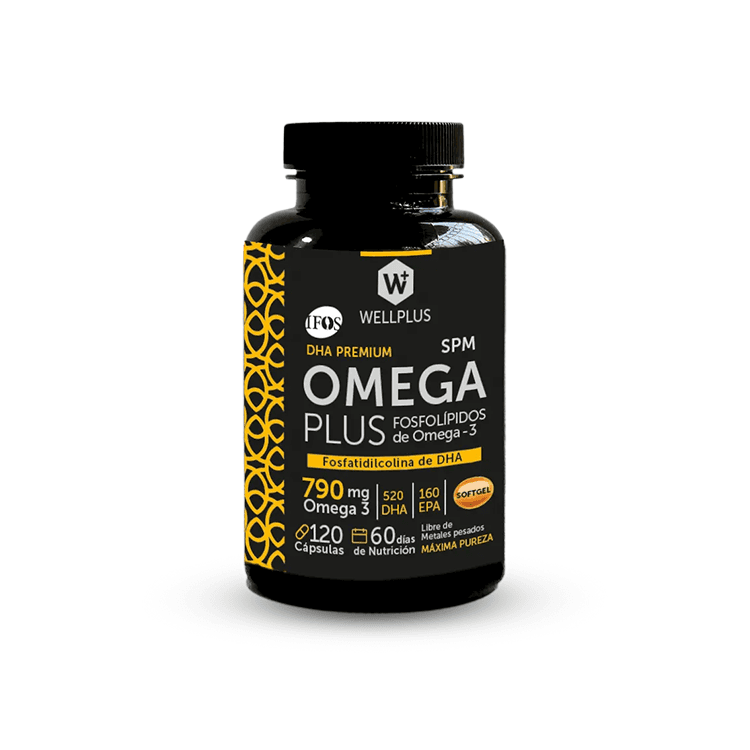 Thumbnail para Omega Plus 790 mg 120 cápsulas