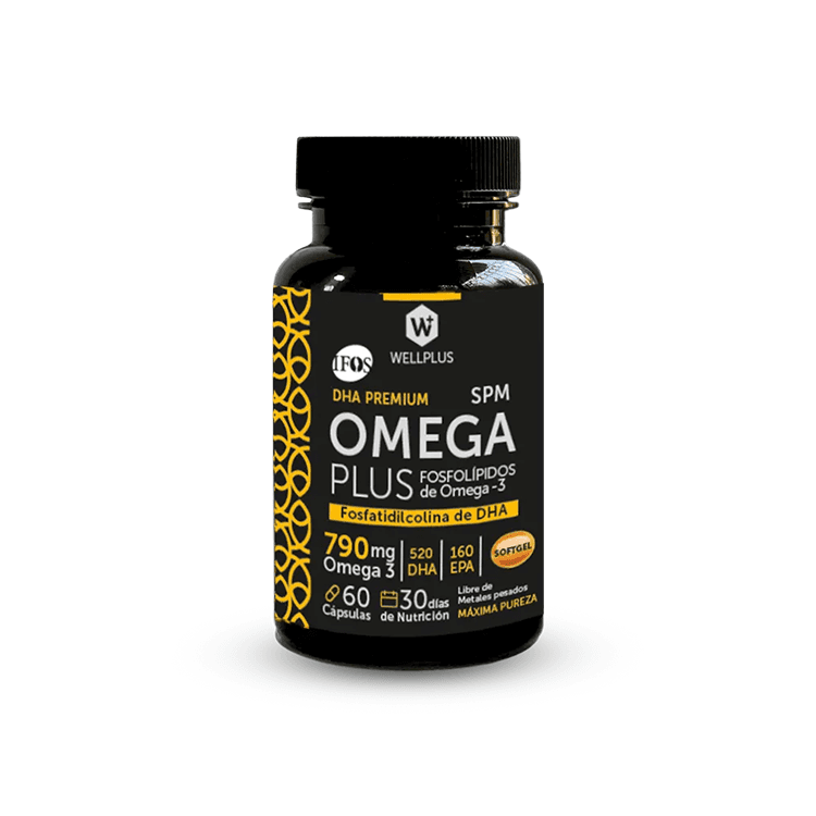 Thumbnail para Omega Plus 790 mg 60 cápsulas