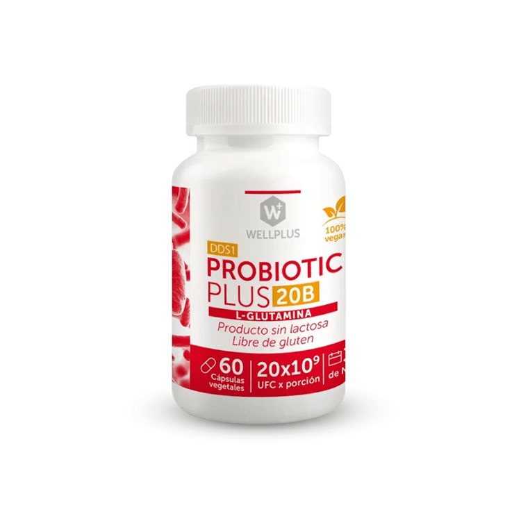 Thumbnail para Probiotic Plus 20B 60 Cápsulas
