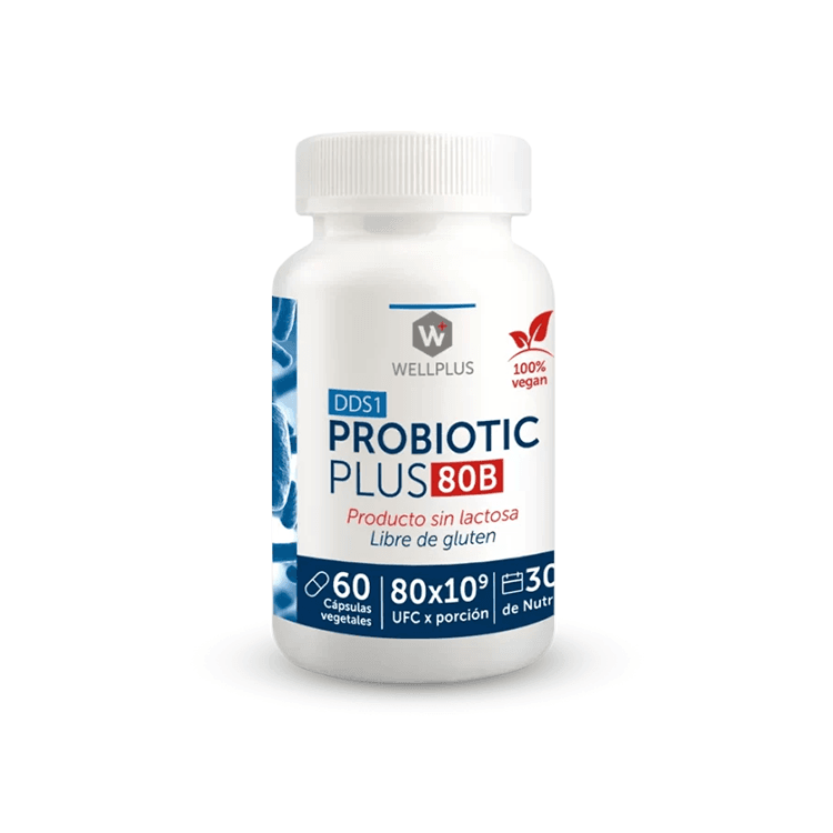Thumbnail para Probiotic Plus 80B 60 Cápsulas