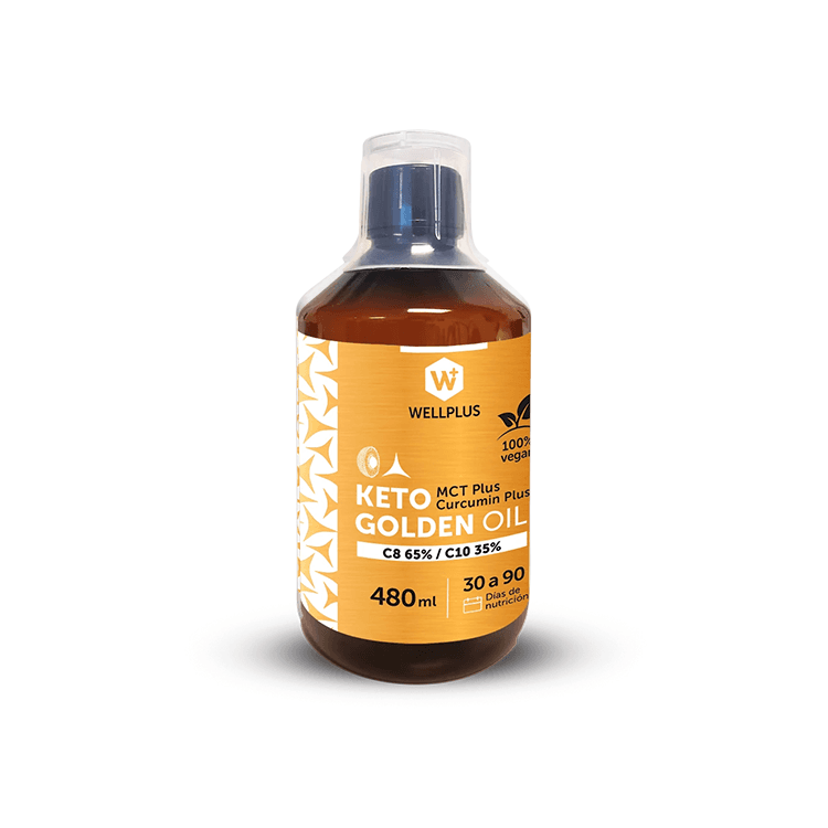 Thumbnail para Keto Golden Oil Mct Plus 480ml