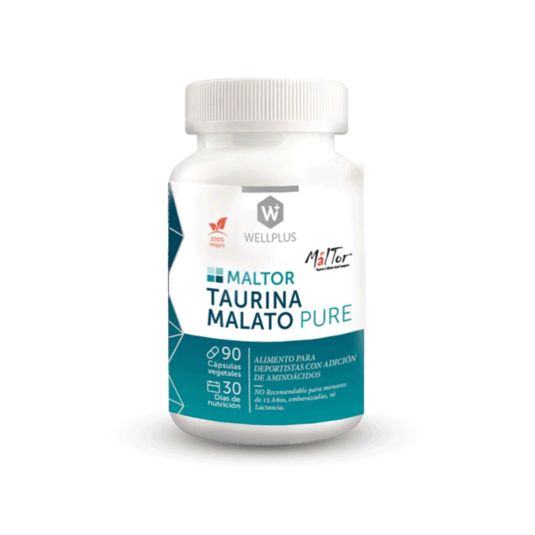 Thumbnail para Maltor Taurina Malato Pure 90 cápsulas