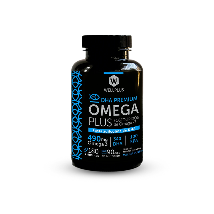 Thumbnail para Omega Plus 490mg 180 cápsulas
