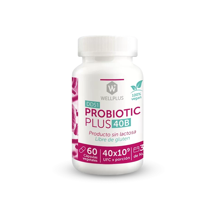 Thumbnail para Probiotic Plus 40B 60 Cápsulas