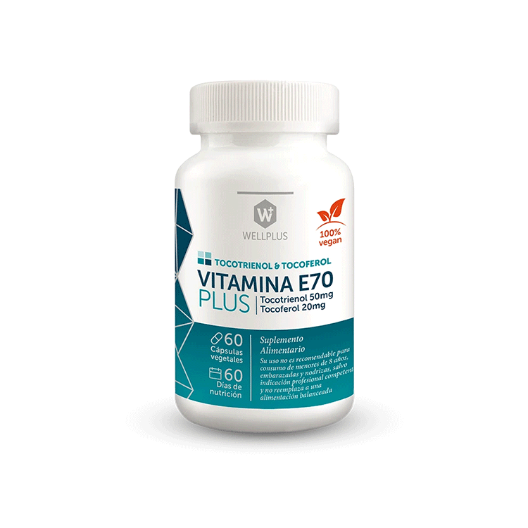 Thumbnail para Vitamina E70 Plus 60 cápsulas